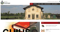 Desktop Screenshot of comune.medolago.bg.it